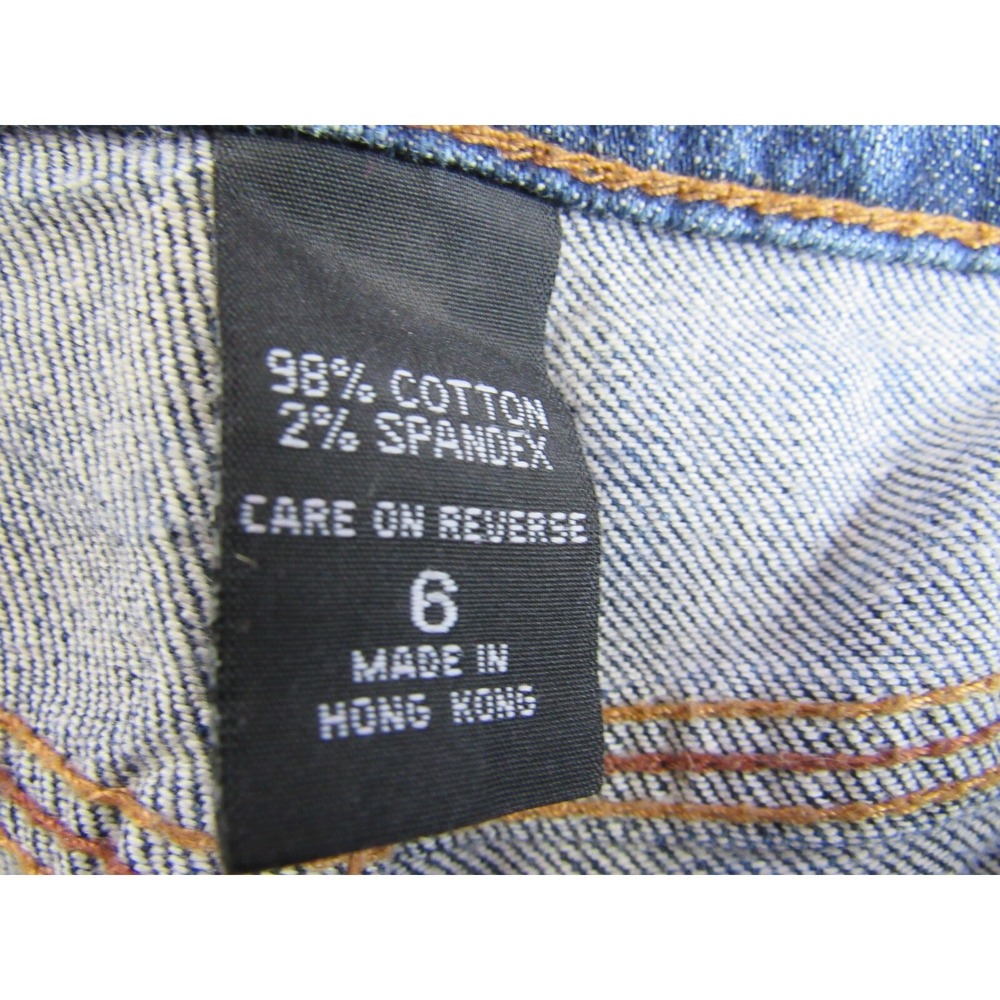 New York & Co Jeans Curvy SOHO Crop Women's SIze 6 - Picture 5 of 7